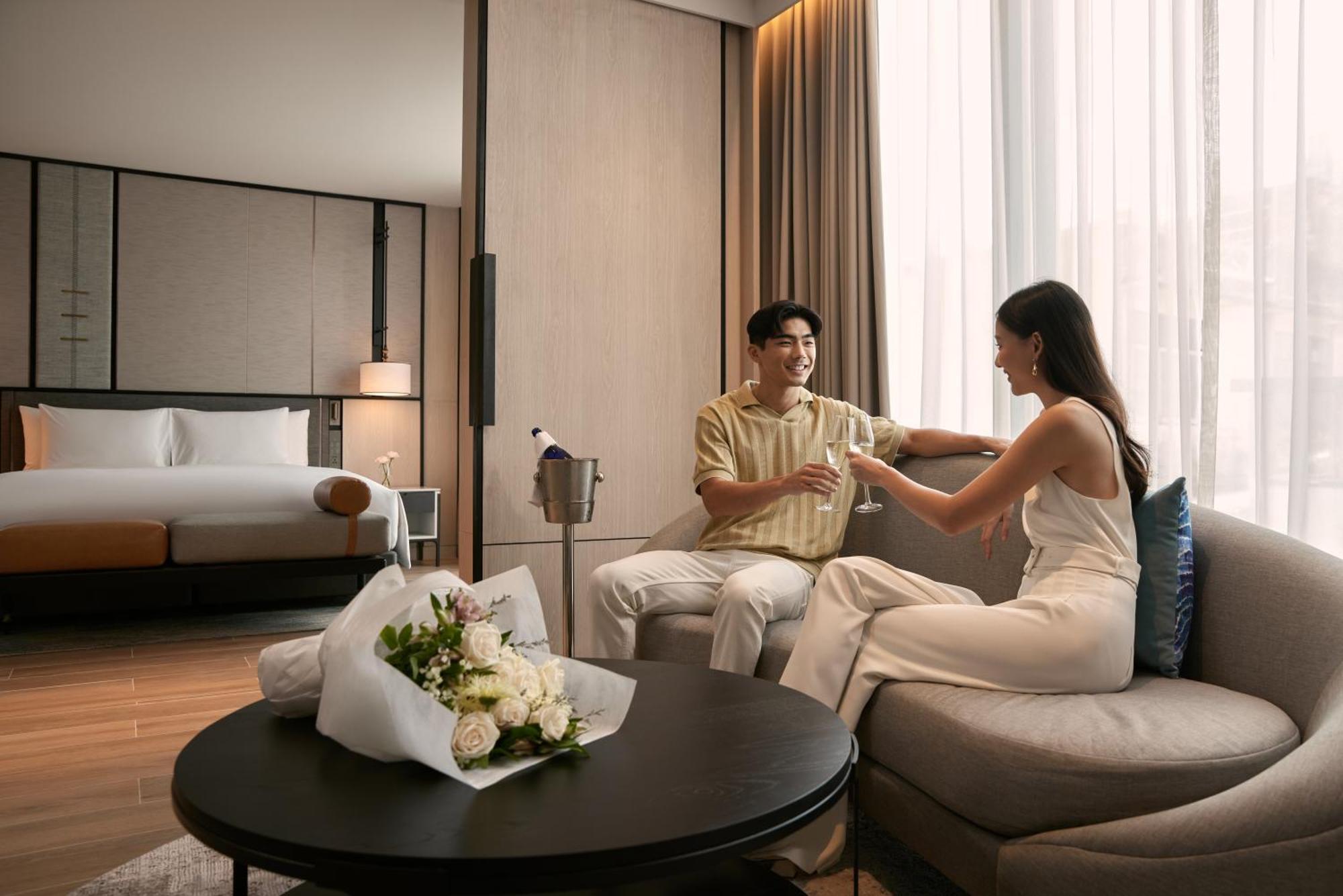 Dusitd2 Samyan Bangkok Hotel Bagian luar foto